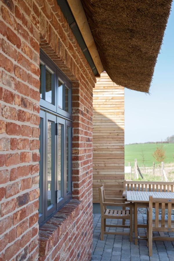 Reetdorf Geltinger Birk Atelierhaus Schilfinsel Villa Nieby  Exterior foto